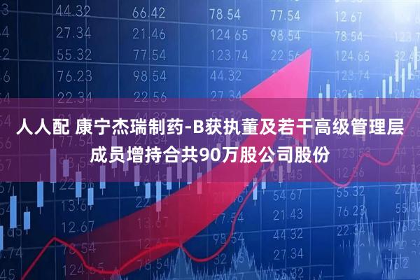 人人配 康宁杰瑞制药-B获执董及若干高级管理层成员增持合共90万股公司股份