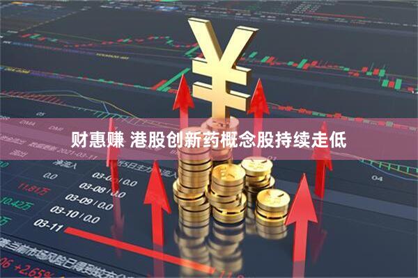 财惠赚 港股创新药概念股持续走低